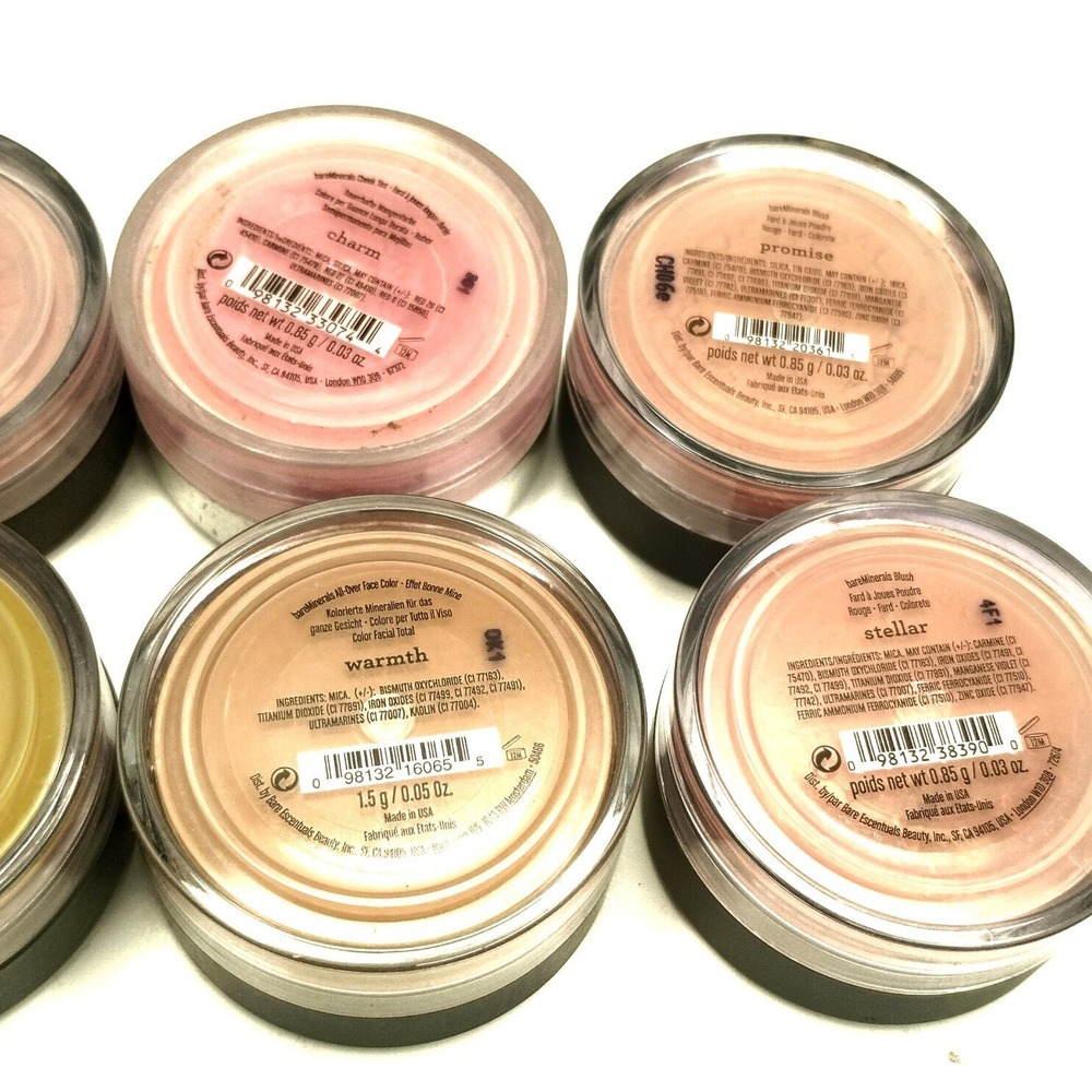 Bare Minerals Discontinued Loose Powder Blush STELLAR rouge Dainty Feminine Pink